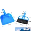 Nieuw Product Mini Desktop Sweep Reinigingsborstel Small Broom Duspan Set Schone Tafel Gratis verzending