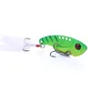 Hengjia 60 pz 5.5 CM 11G ami piuma VIB019 VIB esche Walleye attrezzatura da pesca vibratore Bait Spoon Metallo pesca