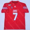 Wsk SMU Mustangs Football Jersey NCAA College Tyler Lavine Gage Haskin Moochie Dixon Ulysses Bentley IV Shane Buechele Xavier Jones Roberson Jr. Proche Roberts