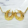 Mirafeel Kupfer Gold Ohrringe Juwely Heißes Design für afrikanische Frauen Ohrringe Hochzeitsgeschenk große Größe Accessoires1