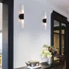 Modern Metal Tube Pipe Up Down LED Wall Lamp Light Sconce Bedroom Foyer Washroom vardagsrum Toalett Badrum Väggljus Lamp LED1220J