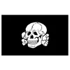 Totenkopf Fahne Drapeaux Bannière Personnalisé 3x5 100D Polyester, Personnalisé Imprimé Suspendu National Extérieur Intérieur, Livraison Gratuite