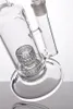 Double duschhuvud perc handgjorda vattenpipa ubåten dabb oljerigg matris bongs fab äggvatten rör 18mm gemensamt vattenpipa glas bongs