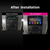 Sistema de navegação GPS para vídeo Android para GMC Yukon 2007-2011 Rádio com 8 polegadas HD Touchscreen Music Bluetooth WiFi
