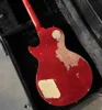 Özel Vintage Relic Slash Slash Elektro Gitar Bal Patlama Vos Siyah Pikaplar China Ele Ele Gitar 2912424