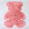 Carpets Cartoon Fur Bear Carpet Baby Kids Room Rug Floor Mat Sofa Faux Fluffy For Livingroom Bedroom Area Rugs Parlor Mat1236y