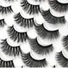Newest Imitated Mink eyelashes1 box of 20 sets of 3D False Eyelashes Soft Natural Thick Fake Eyelash Eye Lashes