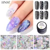 Hnm 5 ml glitter gel nagellack stjärna himmel effekt blöt av nagel lack primer uv led nagel gel manikyr salon7447675