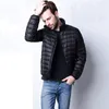 Inverno Moda Marca Ultralight Duck Down Jacket Mens Hooded Streetwear Luz Pena Casaco Impermeável Mãos Mãos M-5XL 200924