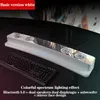FreeShipping Bluetooth Kablosuz Oyun Konuşmacının soundbar USB 3D Stereo Subwoofer AUX FM Ana Saat Kapalı Ses Bar Bilgisayar Hoparlör
