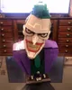 Dark Knight Batman Joker RC Superhjälte Evil Clown Byst MOC Staty Actionfigurer Byggstenar Tegelstenar Dc Leksaker 7599 för barn Present