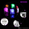 Lampa błyskowa LED Kostki Lodu Lekkie Wody Flash LED Luminous Ice Cube Lights Świecące Wedding Wedding Birthday Bairs Decor BH3703 DBC