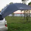 Tenten en schuilplaatsen Tent Sun Shelter SUV Auto Canopy Draagbare Camper Trailer Rooftop Auto Luifel Outdoor Camping 2021