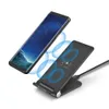 Supporto per caricabatterie wireless Qi pieghevole veloce da 15 W Supporto per telefono per stazione dock di ricarica per Samsung S10 S20 Huawei Xiaomi