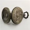 Antique Retro Bronze Mens United States Officers US Marine Corps pendant USA Military USMC Men's Necklace Pocket Watch Pendants Jewelry