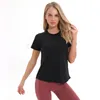 L-74 Vrouwen Sexy Open Back Sport Solid Yoga Shirts Tie Training Korte Mouw Ademend Tank Tops Fitness Tops Dames Sport Shirt