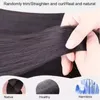Naadloze haartopper clip Silky Clipon Hair Topper Human Wig for Women Whole Quality Wig Accessories7608041