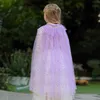 JOUR ENFANTS039S Vêtements de châle Filles Frozen Love Princess Aisha Gauze Cloak7028927