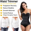 Black Shapewear Women Thermo Sweat Belt Midje Trainer Corset Control Slimming Shaper Sport Body Modeling Strap2209415