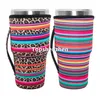 Reusable Drinkware Handle 32 Design Print 30oz Tumbler Ice Coffee Cup Sleeve Cover Neoprene Insulated Sleeves Holder Bags Pouch For 32oz Tumblers Mug Water Bottle