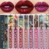 2020 buona qualità Ka Cayla Halloween tema diamante Magi c rossetto metallico lucidalabbra a 8 colori