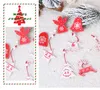 Halat 12pcs ile / Lot Yılbaşı Doğal Ahşap Noel Süsler Kolye Asma Hediyeler Noel ağacı Dekorasyonu Ev Dekorasyon YJL66