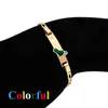 Braccialetti con ciondoli Impronta Oro Per neonati Gioielli per bambini Accessori per neonati Bracciale per bambini di Natale Bebe Pulseiras Bilezik B1030235q