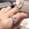 Fashion Snake Shape Ring Diamonds Jewelry Rose Gold-color Serpent Rings For Women Cute Party Jewelry for women