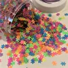 Pièches de puzzle multi-couleurs en forme de puzzle en forme de puzzle 50g Sacs pesés4 mm solvants non toxiques polyester paillettes 6587908