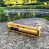 Hornet Natural Wood Rolling Machine Portable Cigarette Rolling Tools Trä Cigarett Maker Hand Rolling Tools Rökning Tillbehör