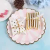 10 шт. Промоушена подушка формы Kraft Jewelry Candy Box Craft Paper Свадьба для свадебной охваты