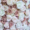 10 teile/los Höhere Hochzeit Blume Wand Bühne Hintergrund Dekorative Großhandel Künstliche Tisch Läufer Bogen Blumen1