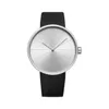 Yazole Minimalistische herenmode Ultra Dunne Horloges Simple Men Business Lederen Band Quartz Horloge Relogio Masculino Kol Saati