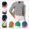 Livraison gratuite nouveau polo de haute qualité hommes chandail torsadé tricot coton sport chandail pull pull sweat broderie petit mouvement de cheval