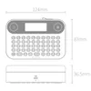 Stampanti SEABIRD Pocket Mini Stampante per etichette Bluetooth portatile Stampa termica veloce Adesivo per ufficio per uso domestico1