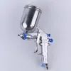 المعادن 400CC كوب SPRAY GUN F75 الهواء بندقية رش يد اليدوي 1.0 / 1.3 / 1.5 / 1.8MM اليابان جودة الهواء البخاخ