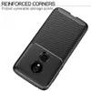 Carbon Fiber Shockproof Cover Soft TPU Gel case For Moto G7 Plus E6 Plus E6 Play E5 play G6 Z3 Z4 Play Moto one Power p30 note G7 Power