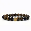 Bracelet Naiqube Men Bracelet 10 mm Bracelet 2020 Bracelets de charme de perles de pierre de pierre de mode Fashion