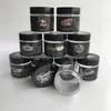 2oz 60 ml PET -flaska 3,5 g luktbest￤ndig burk med 20 typer Jungle Boy Stickers Anpassade etiketter Torra ￶rtblommaplastburkbeh￥llare