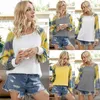 T-Shirt fall/winter European and American women's tops hot-selling style printed long-sleeved women