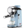 Espresso-Kaffeemaschine, halbautomatische Kaffeemaschine, Cappuccino-Moka-Maschine, integrierter Milchaufschäumer, 220 V, 50 Hz, Dampfkaffeemaschine