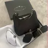 small black nylon bag