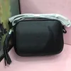 Dame Umhängetasche Geldbörse Umhängetaschen Klassische Tasche Mode Echtes Leder Plain Doppel G Brief Hohe Qualität Frauen Messenger Tasche Reißverschluss