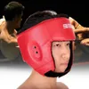 Fornecedor de Fitness Capacete de Encaixotamento Tipo Fechado Cabeça Cabeça Protetor Sparring Mma Muay Thai Brace Cabeça Proteção Sanda Taekwondo Proteção Engrenagem