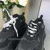 2020 Paris Casual Schuhe Triple S Clear Sole Trainer Dad Schuhe Sneaker Schwarz Übergroße Herren Damen Weiß Fushia Rosa Läufer Chaussures