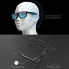 Freeshipping Bluetooth 5.0ワイヤレススマートメガネオーディオミュージックナビゲーションスポーツヘッドセットアイウェアアンチブルーライトインテリジェントコール眼鏡