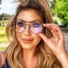 Zonnebrillen retro vintage tinten voor vrouwen zonnebrillen mannen beroemdheden Clear Lens Gafas1 237i