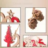 2020 Nieuwjaar Xmas Tree Ornament Wood Hanging Christmas Decorations for Home Christmas Elk Pendants Noel Kids Gift Navidad Decor269596915