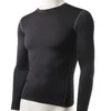 2020Arrivée Sports de plein air Hommes Couche de base en peluche Sous-vêtements thermiques à manches longues d'hiver T-shirt Tops1