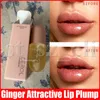 Derol Extractos de plantas Plumping Lip Serum Hidratante Volumen Lip Gloss Larga duración Sexy Lips Plumper Maquillaje a prueba de agua 5.5ml